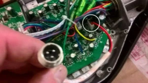 power cord connection to mother board
